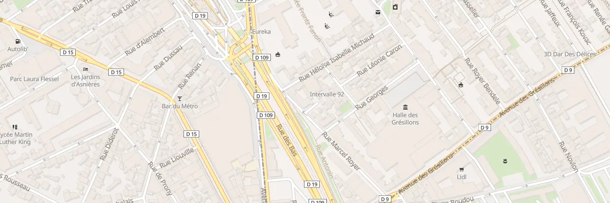 Plan du 30 Rue Marcel Royer à Gennevilliers