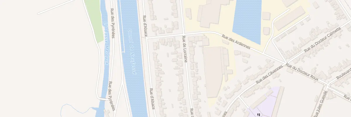 Plan du 76 Rue de Lorraine à Arques