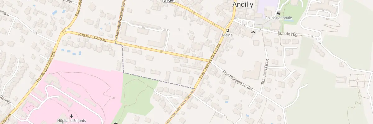 Plan du 5 Rue du Président Paul Doumer à Andilly