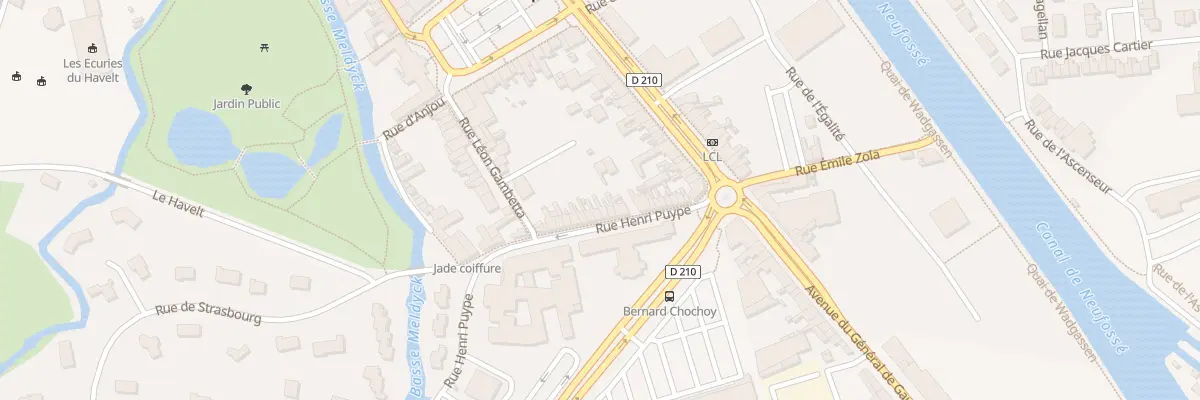 Plan du 24 Rue Henri Puype à Arques