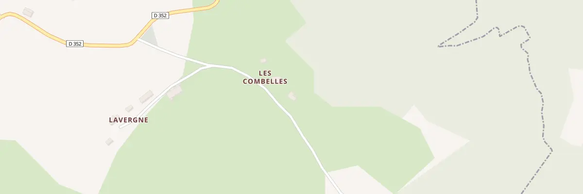 Plan du 5045 Les Combelles à Saint-Victor