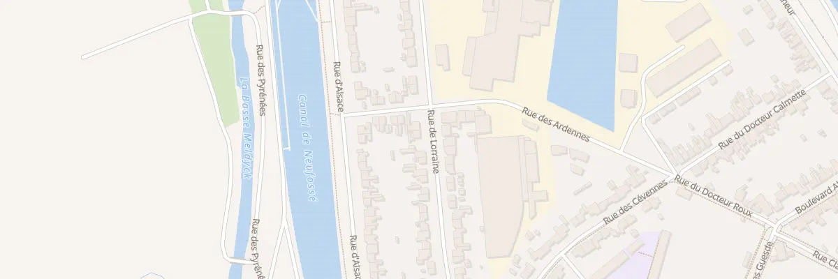 Plan du 72 Rue de Lorraine à Arques