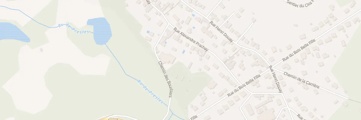 Plan du 39 Rue Alexandre Prachay à Presles