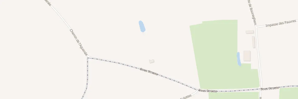 Plan du 2 Che de l’Aguenee à Lederzeele