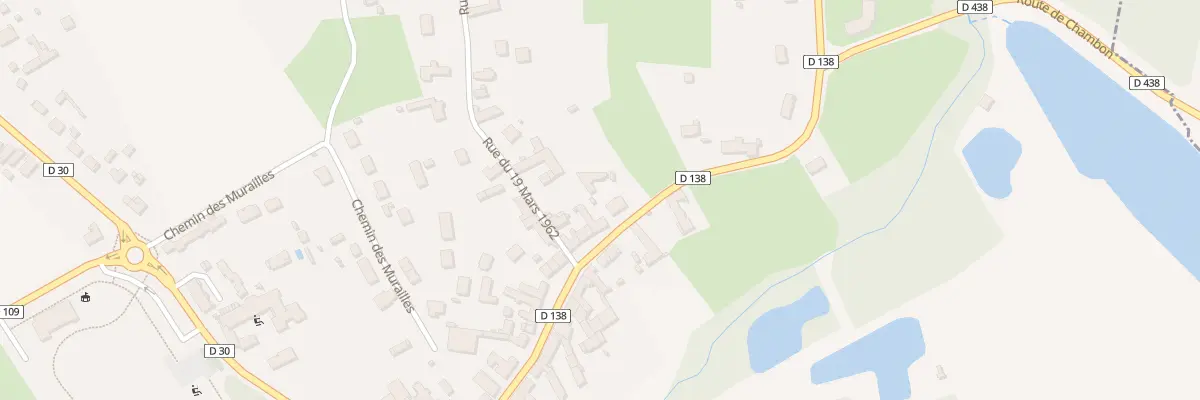 Plan du 25 Rue du Sculpteur Oscar Roty à Chambon-la-Forêt