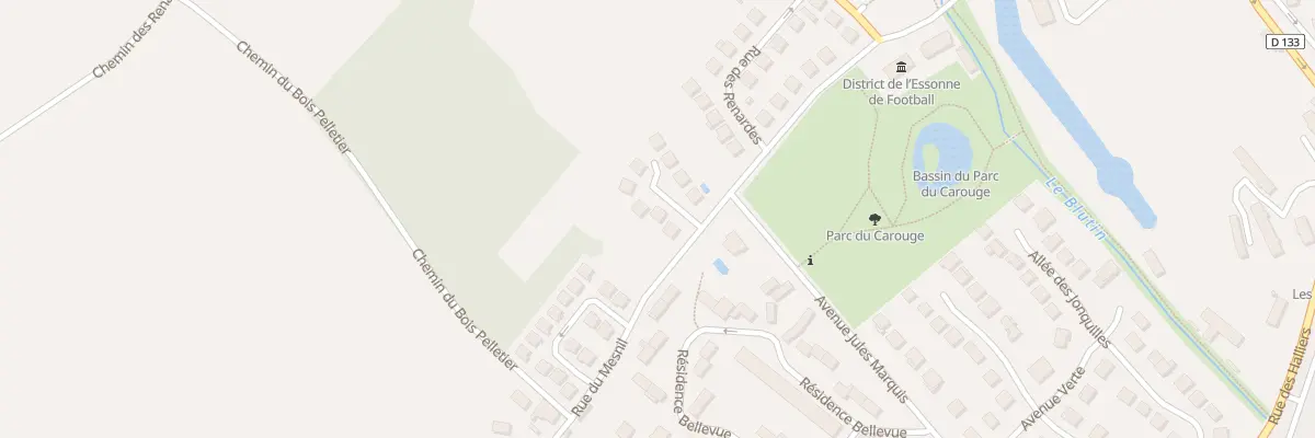 Plan du 2 Rue Villa du Mesnil à Brétigny-sur-Orge
