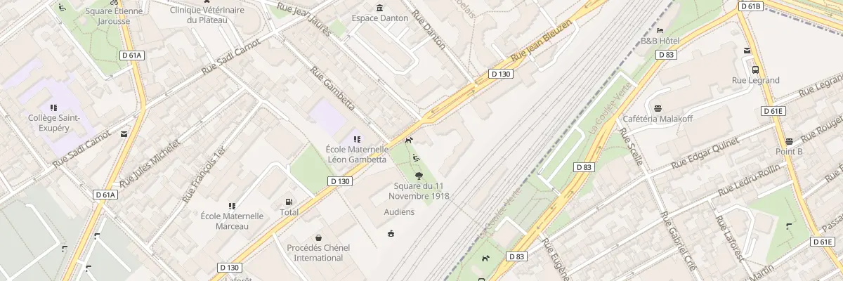 Plan du 90 Rue Jean Bleuzen à Vanves