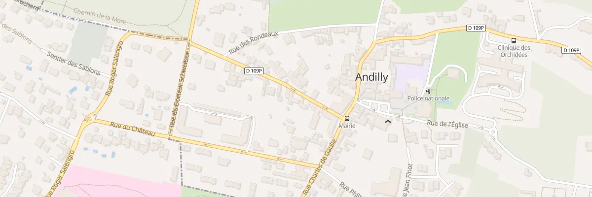 Plan du 5 Rue Arnauld d’Andilly à Andilly