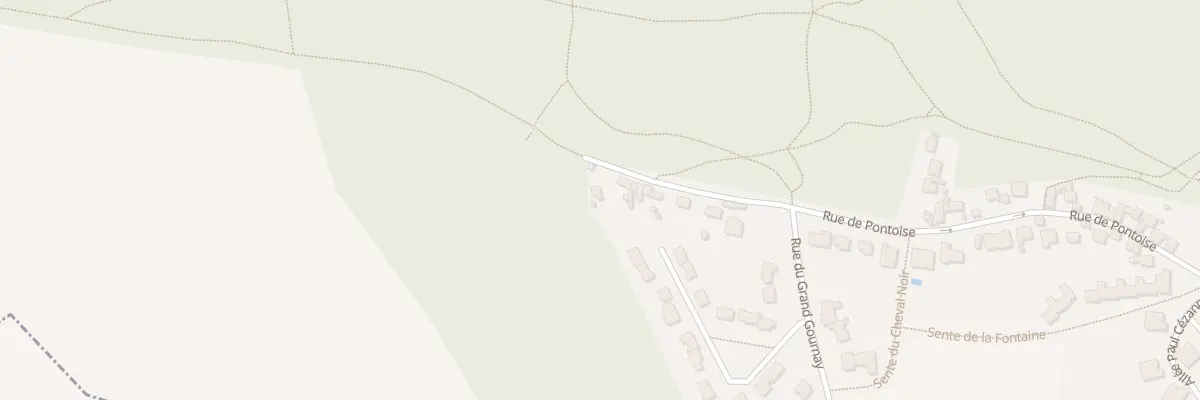 Plan du 81 Rue de Pontoise à Montsoult