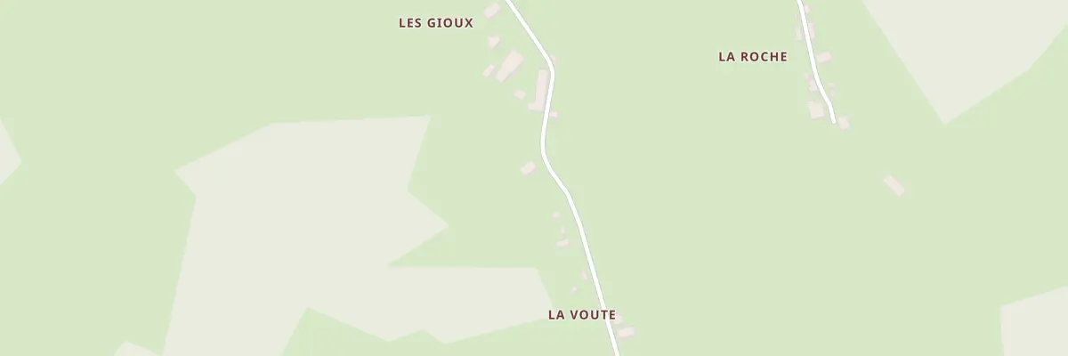 Plan du 1 Les Gioux à Saint-Martial-le-Vieux