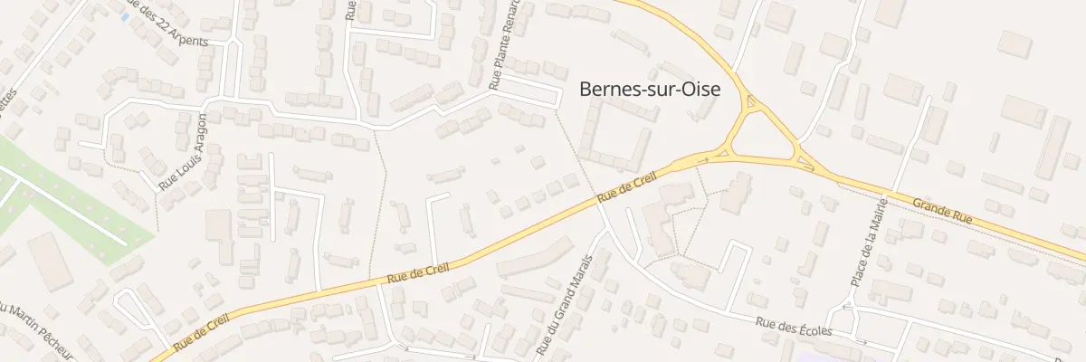 Plan du 53 Rue de Creil à Bernes-sur-Oise