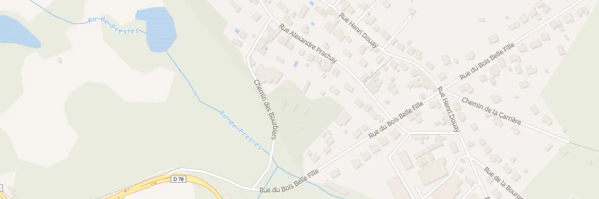 Plan du 35 Rue Alexandre Prachay à Presles