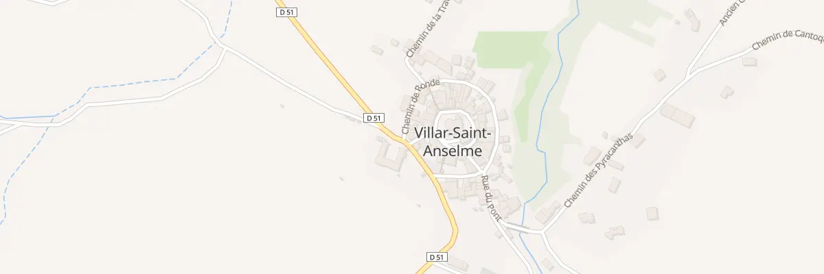 Plan du 17B Che de Ronde à Villar-Saint-Anselme