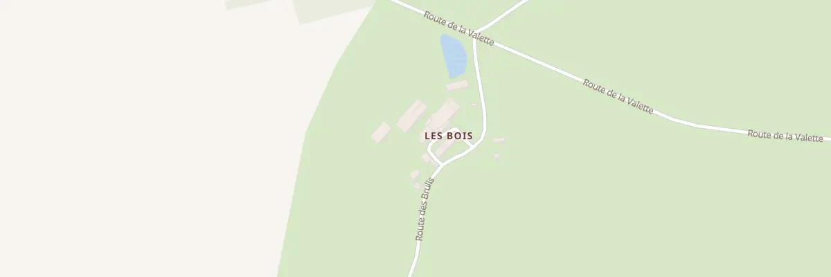 Plan du 1759 Rte des Brulis à Saint-Pierre-les-Bois