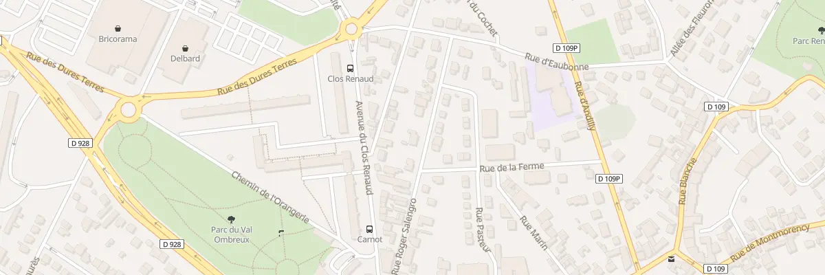 Plan du 19 Rue Roger Salengro à Soisy-sous-Montmorency