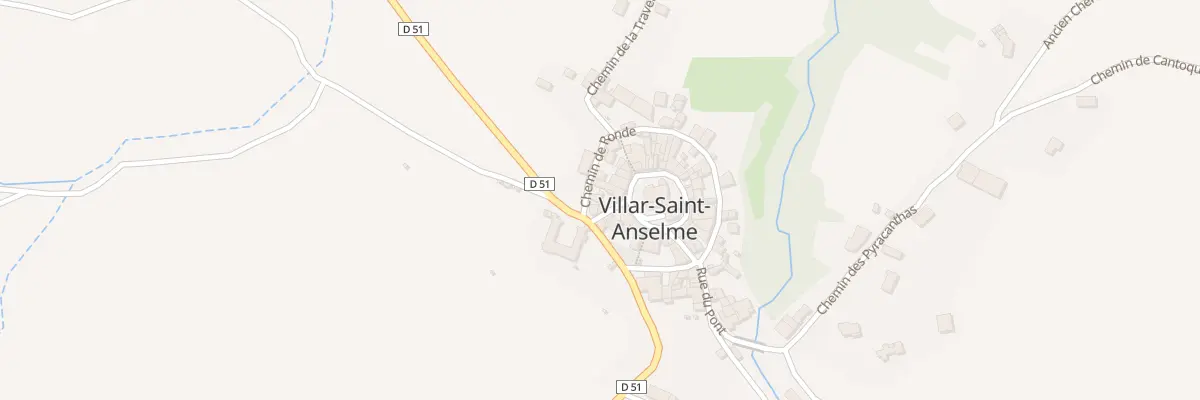 Plan du 15 Che de Ronde à Villar-Saint-Anselme