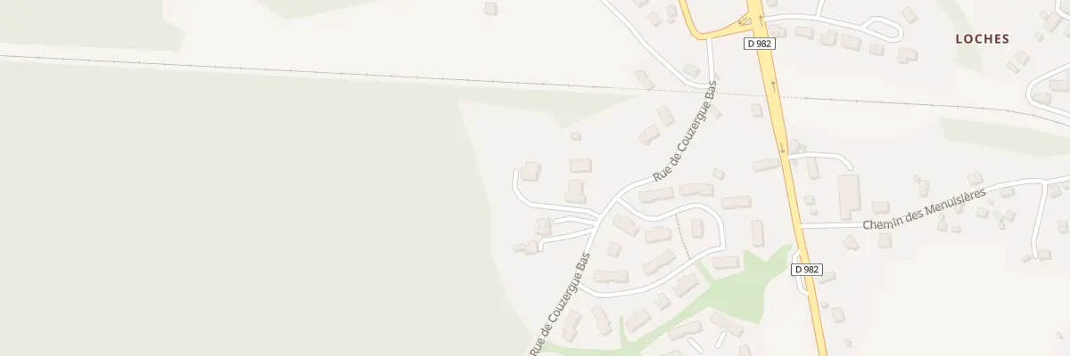 Plan du 4T Rue de Couzergue Bas à Ussel