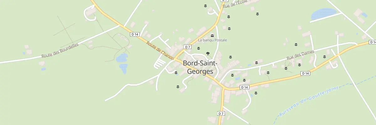 Plan du 3 Rue Grande à Bord-Saint-Georges