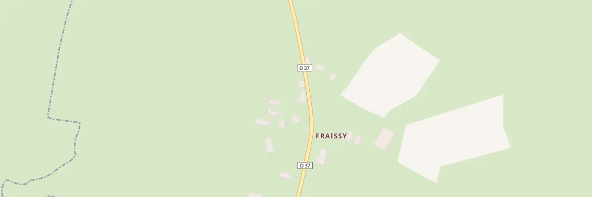 Plan du 5241 Fraissy à Ally