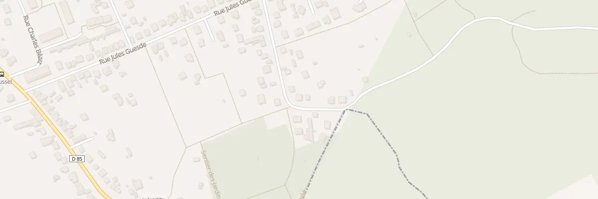 Plan du 77 Rue Daniele Casanova à Beaumont-sur-Oise