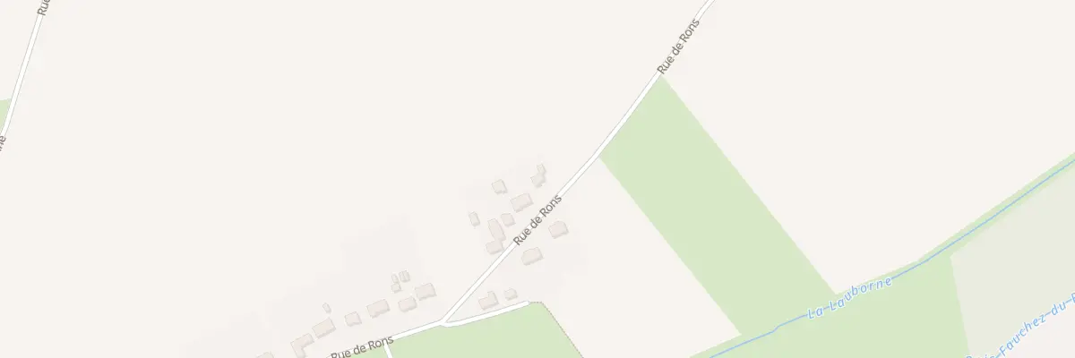 Plan du 760 Rue de Rons à Ecques