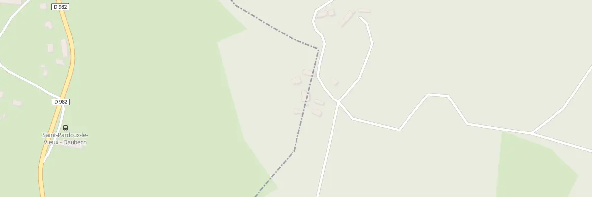 Plan du 3 Les Besièges à Saint-Pardoux-le-Vieux