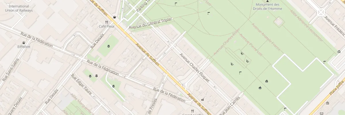 Plan du 32 Av Charles Floquet à Paris 7e Arrondissement