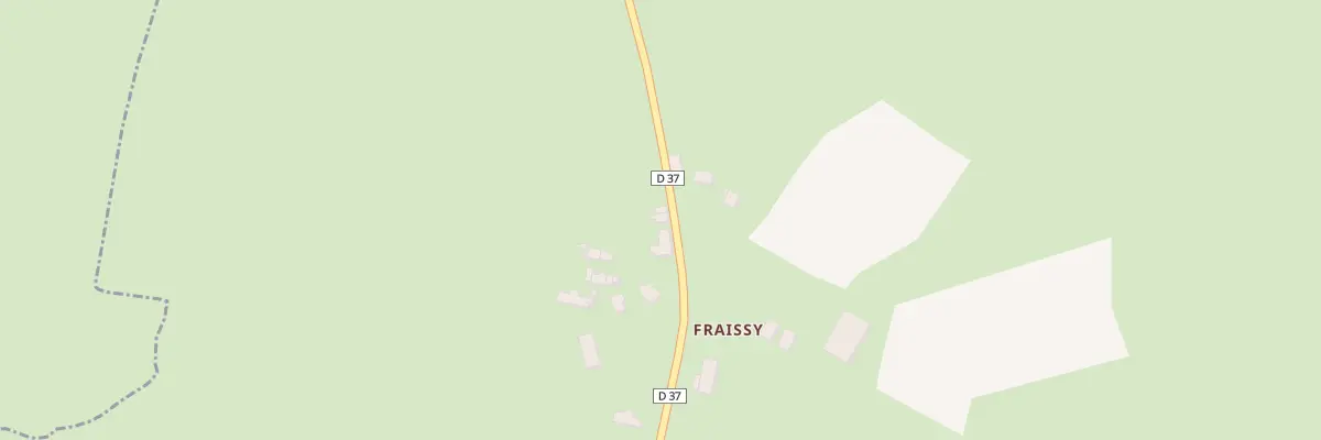 Plan du 5240 Fraissy à Ally