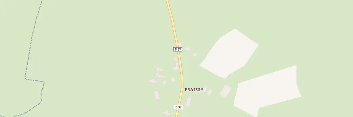 Plan du 5239 Fraissy à Ally