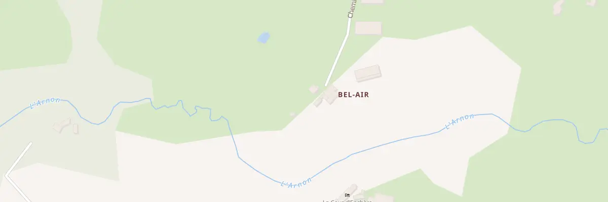 Plan du 5113 Bel Air à Saint-Palais