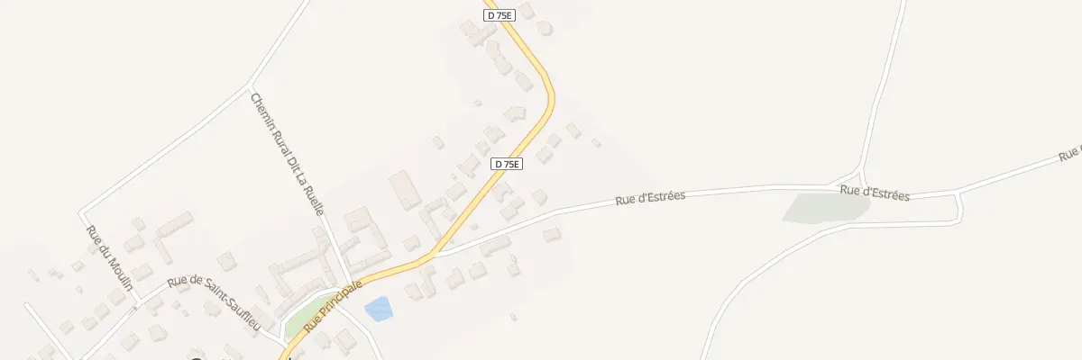 Plan du 5300 Rue d’Estrees à Grattepanche