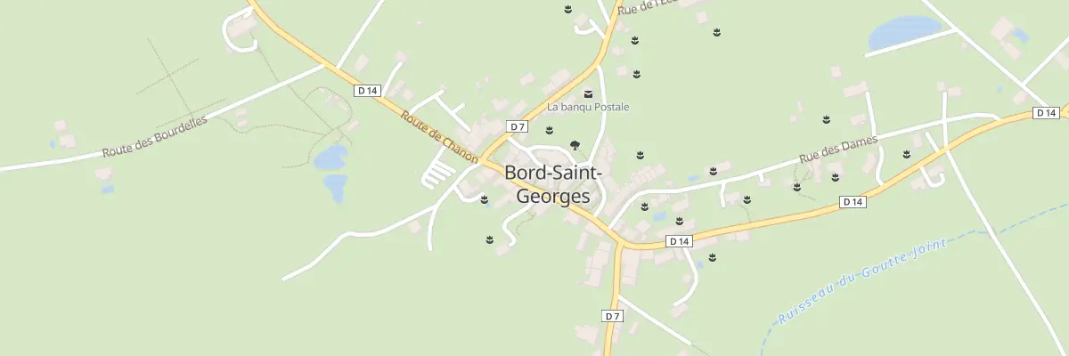 Plan du 6 Pl de l’Eglise à Bord-Saint-Georges