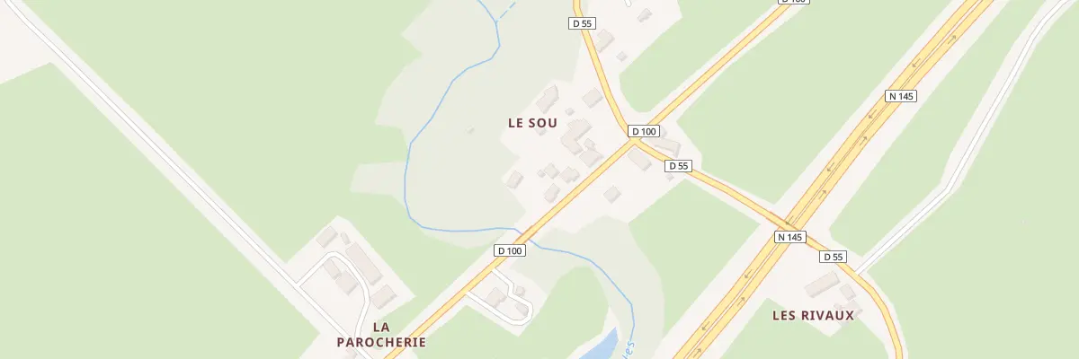 Plan du 4 Le Sou à Bord-Saint-Georges