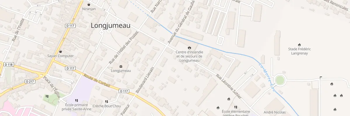 Plan du 10B Rue Léontine Sohier à Longjumeau