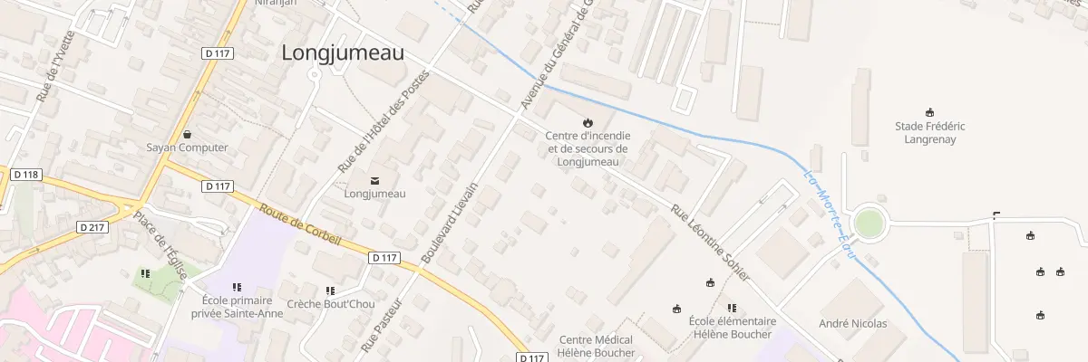 Plan du 10T Rue Léontine Sohier à Longjumeau