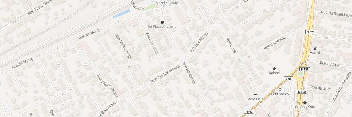 Plan du 48 Rue Mirabeau à Antony