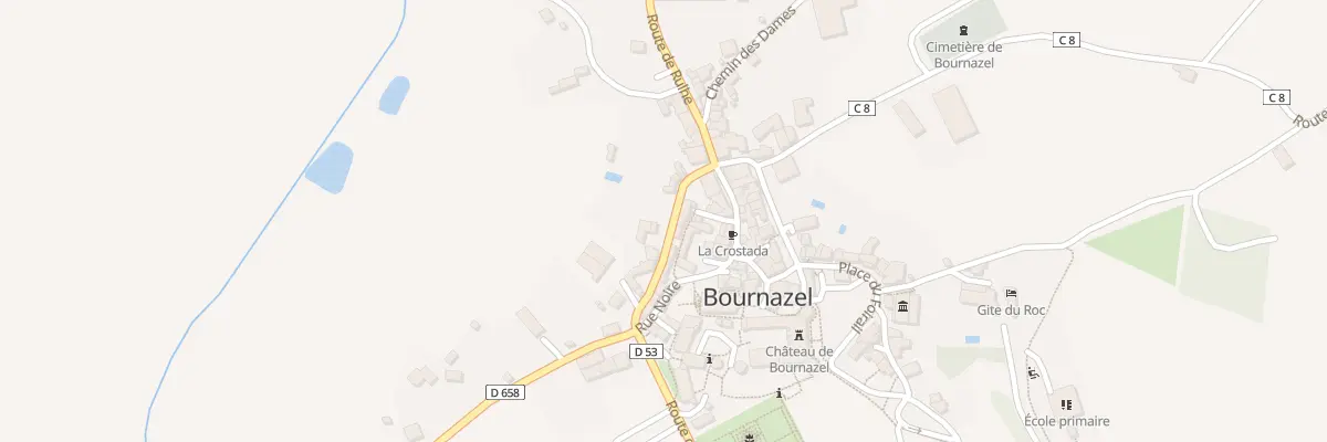Plan du 5364 Bournazel à Bournazel