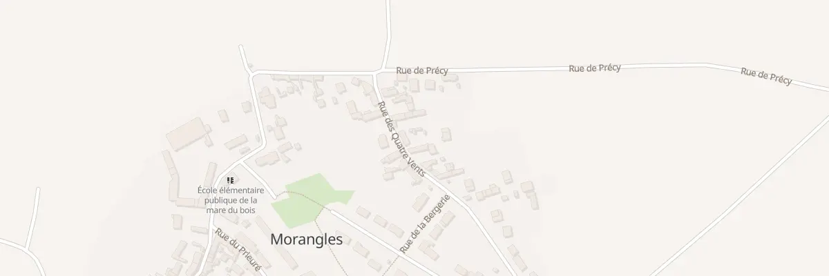 Plan du 53 Rue des Quatre Vents à Morangles