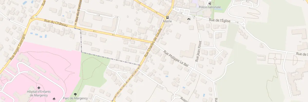 Plan du 36 Rue Charles de Gaulle à Andilly