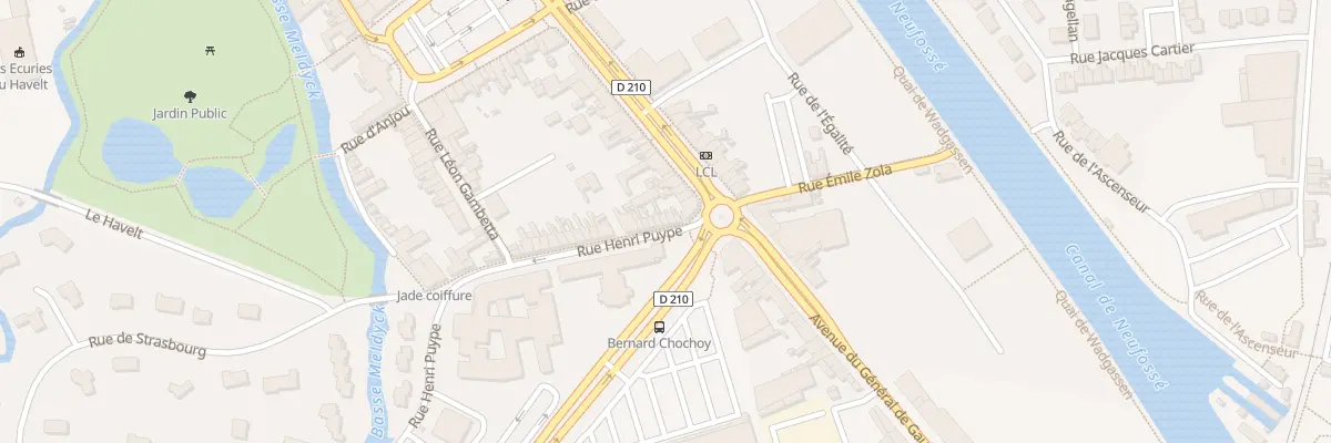 Plan du 4 Rue Henri Puype à Arques