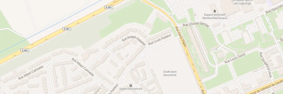 Plan du 121 Rue Pasteur à Grande-Synthe