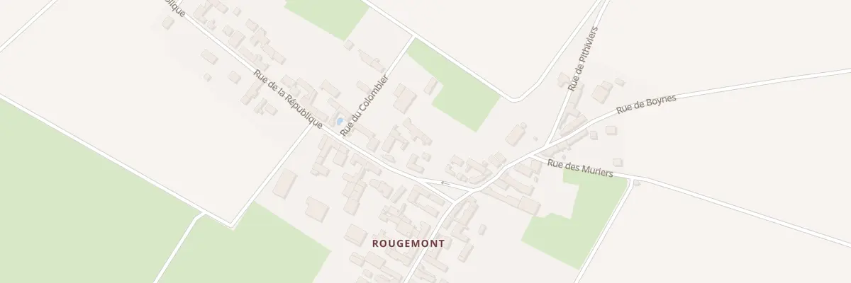Plan du 2B Rue de la République à Yèvre-la-Ville