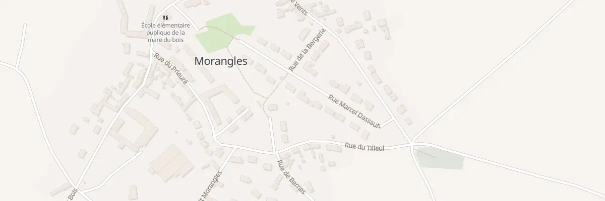 Plan du 13 Rue Marcel Dassault à Morangles