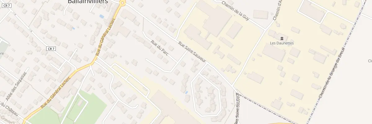 Plan du 1 Rue du Parc à Ballainvilliers