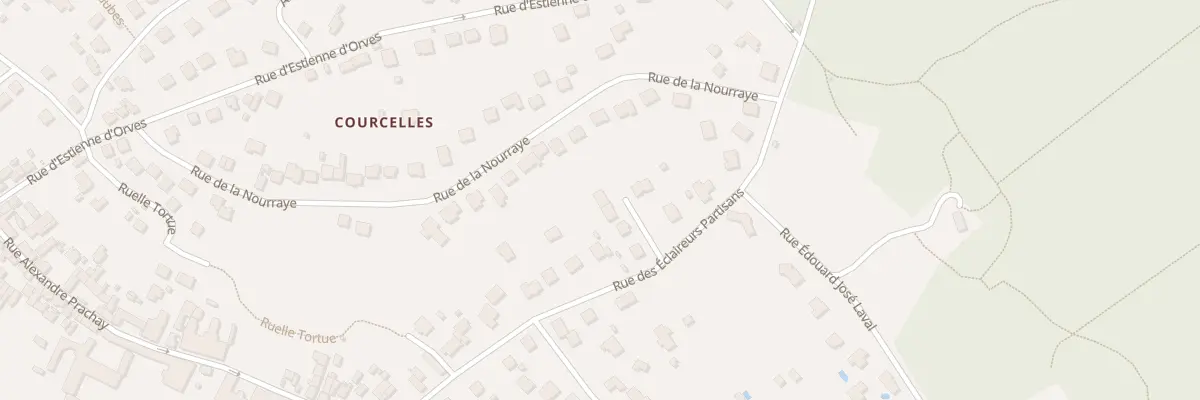 Plan du 38 Rue de la Nourraye à Presles