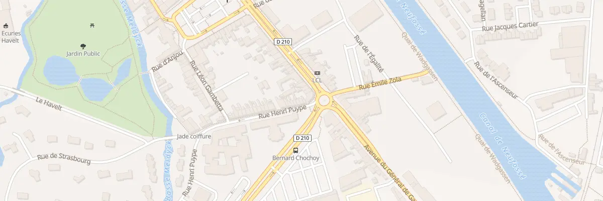 Plan du 2 Rue Henri Puype à Arques