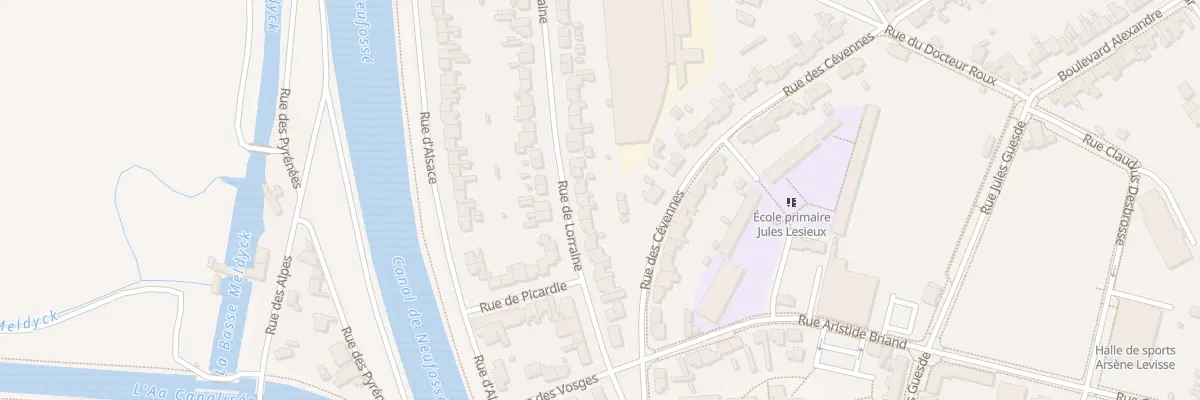 Plan du 43 Rue de Lorraine à Arques