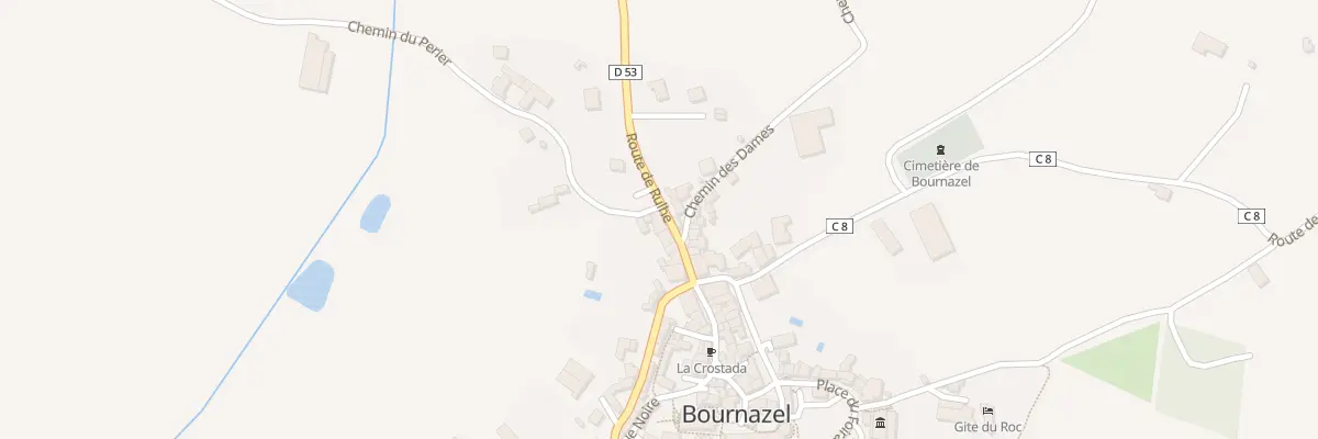 Plan du 5122 Bournazel à Bournazel