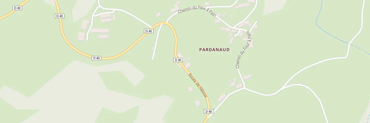 Plan du 5034 Pardanaud à Saint-Pardoux-d’Arnet