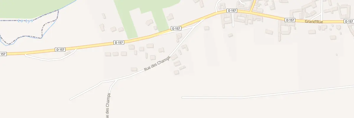 Plan du 5 Rue des Champs à Mametz